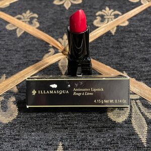 Illamasqua Antimatter Lipstick in shade Rocket-red